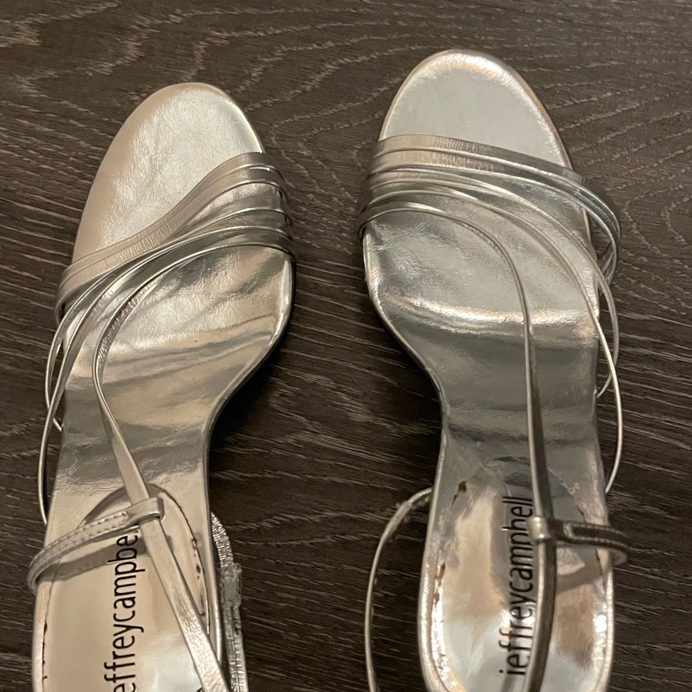 Jeffrey Campbell heels. Great condition. Only worn once. Comes with dust bag